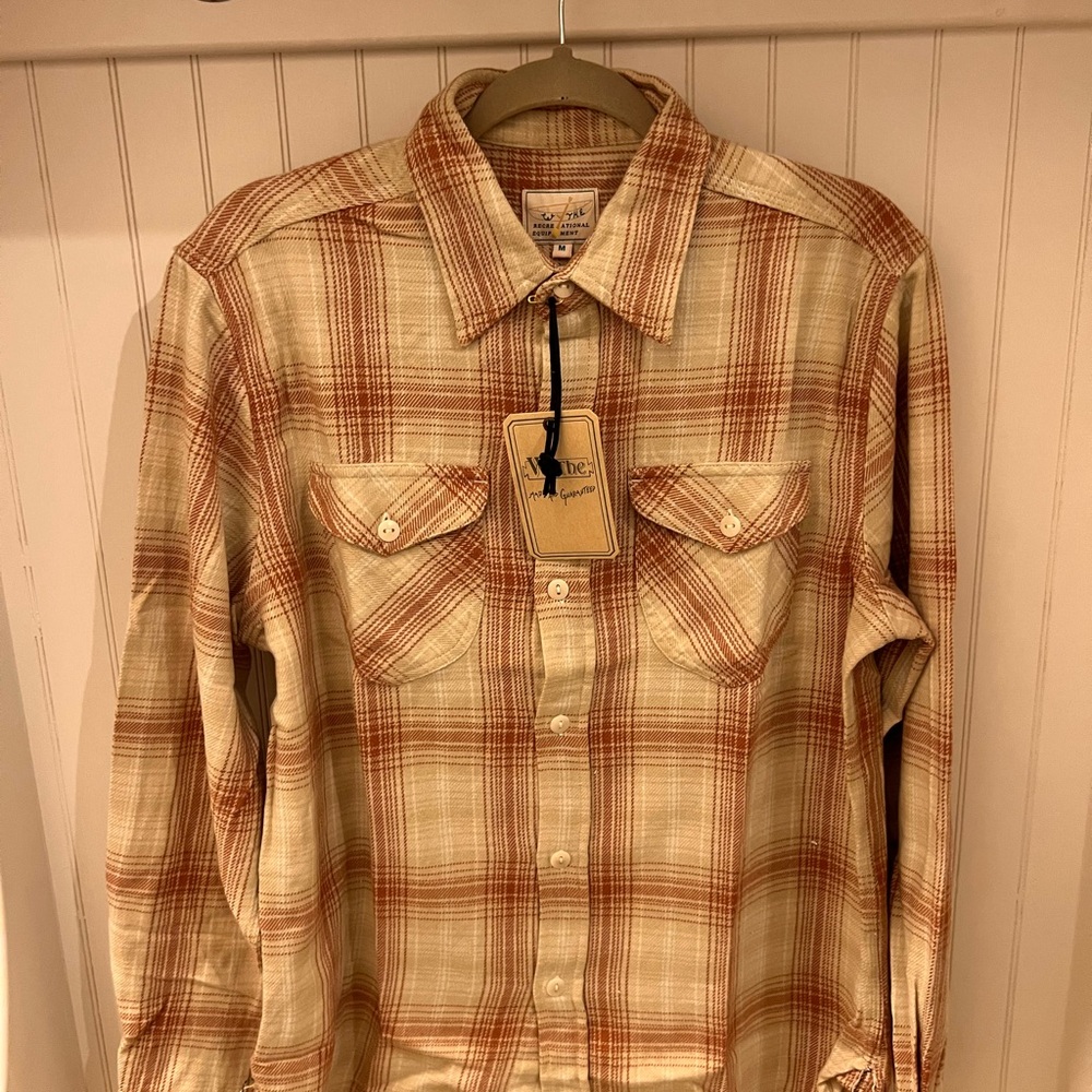 Wythe New York Washed Flannel Workshirt